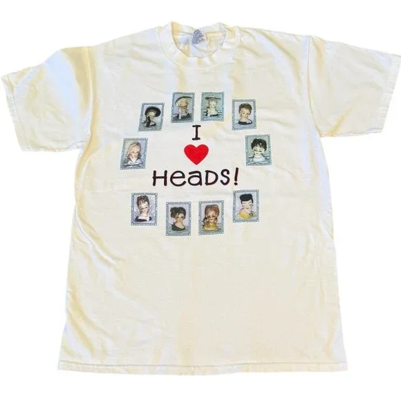 Vintage Kitschy Head Vase T-Shirt Size Med - Picture 3 of 17